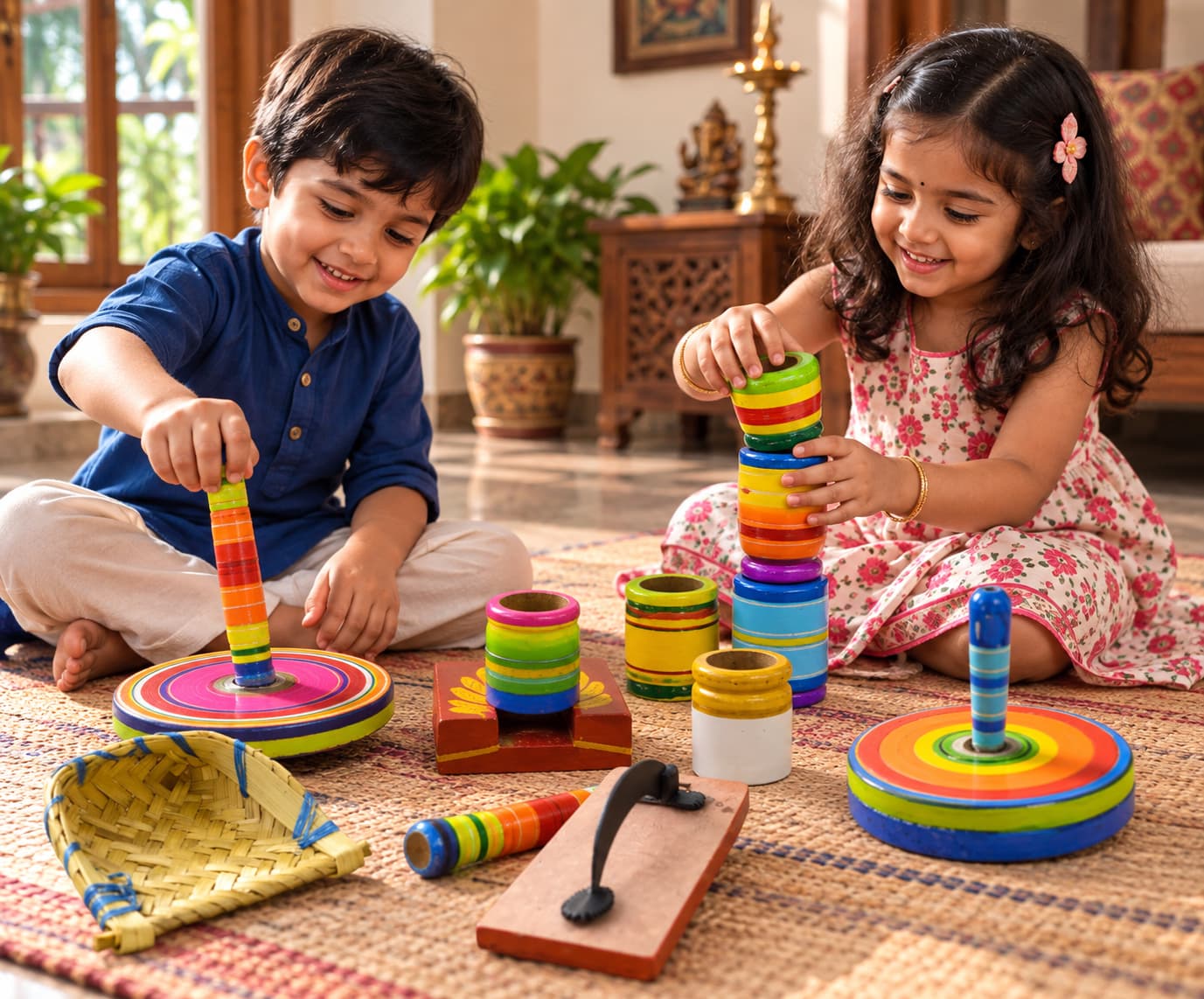 Wooden Kitchen Set