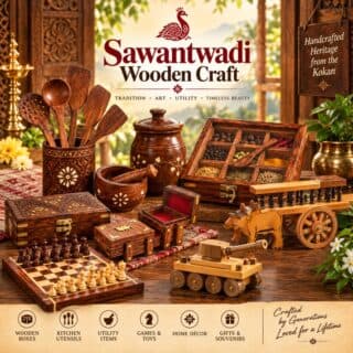 Sawantwadi wooden craft