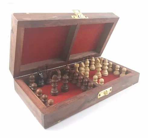 Wooden Chess Board 12 inches