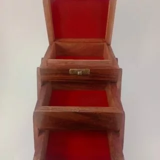 Wooden jewellery box