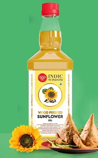 Indic wisdom cold pressed Sunflower Oil