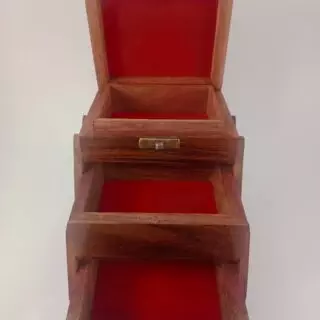 Wooden jewellery box