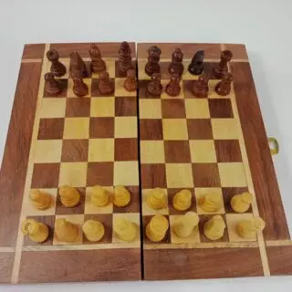 Wooden Chess Board 14 inches
